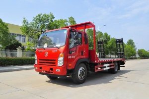 這款國六挖機平板運輸車很火，關注沒？